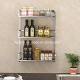 3-Tiers Stainless Steel Spice Holder Seasoning Rack for Kitchen (6C)