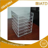 6 Tiers Clear Counter Acrylic Display Storage Makeup Box