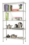 Chrome Living Room Metal Wire Rack (CJ9035180B5C)