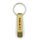 Enamel Brass Metal Bottle Opener Keyring Metal Promotion Custom Attachment