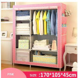 When The Quarter Wardrobe DIY Non-Woven Fold Portable Storage Cabinet (FW-21G)