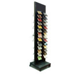 60 PCS Capacity Custom Quartz Stone Exhition Display Rack for Granite and Marble Supplier