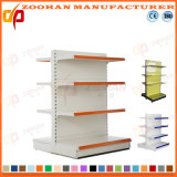 Luxury Customized Iron Double Sided Display Supermarket Shelving (Zhs511)