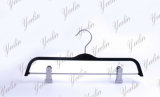 M Shape Black Wooden Hanger for Supermarket (YLWD33712-BLKS1)