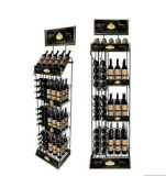 Metal Wire Wine Racks Bottle Display Racks for Store