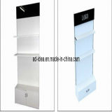 Single-Side with Panels and Logo, Clothing Display Stand (AD-130704)
