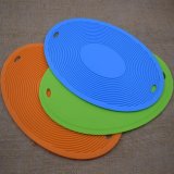 Kitchenware Silicone Ellipse Hot Pot Holder Heat Resistant Mat