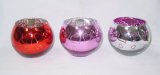 Color Glass Candle Holder (DRL06158) for Valentine's Day