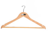 High Quality Wooden Hanger for Clothes with Anti-Strip