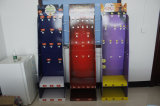 Pop Cardboard Standing Floor Display Units, POS Corrugated Store Rack