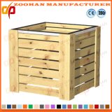 Retail Shop Supermarket Wood Vegetable Fuit Display Shelves Rack Zhv73