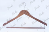 Bamboo Clothes Hanger with Pants Bar for Display