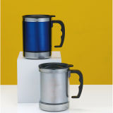 Plastic Coffee Cup with Lid Dn-052A