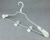 High Quality Metal Clothes Hanger with Non-Slip Shoulders and Clips