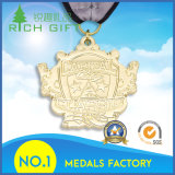 Wholesale Metal Crafts Zinc Alloy Gold Award Metal Sport Medal