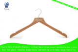 High Quality, Cheap Price and Regular Clothes Bamboo Hanger Ylbm6712-Ntln1 for Supermarket, Wholesaler with Shiny Chrome Hook