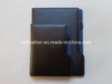 Custom Letter Size Leather Cover Agenda Folder