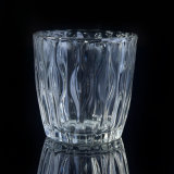 320ml High White Glass Candle Holders for Home Decoration