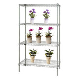 Chrome Adjustable Greenhouse Wire Racking for Flower
