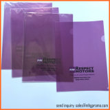 Wholesale Customized A4 Size L Shape Plastic File Folder