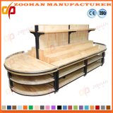 Durable Wooden Supermarket Vegetable Fruit Display Rack Strong Style (Zhv63)