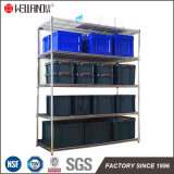 NSF 5 Tiers Heavy Duty Steel Wire Storage Bin Rack for Warehouse