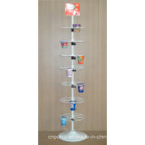 Metal Wire Floor Standing Snacks Display Fixture (PHY1030F)