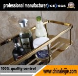 18/8 Stainless Steel Gold Finish Soap Basket