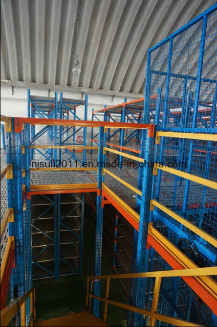 Platform Metal Warehouse Racking (SL-M001) with CE Certificate